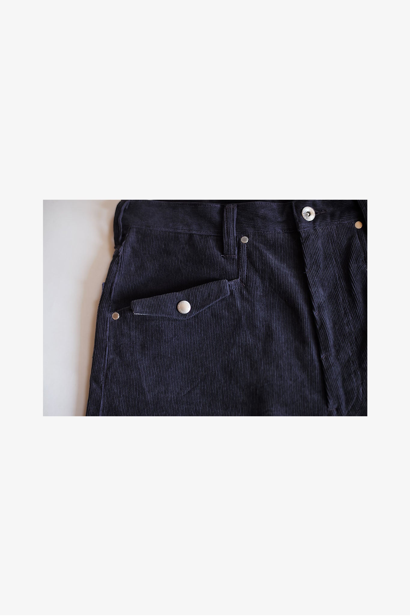EESETT&Co サマーコーデュロイを使用したパンツ ポケットアップ