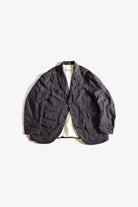 EESETT&Co 　サーヴァントジャケット　グレー　正面