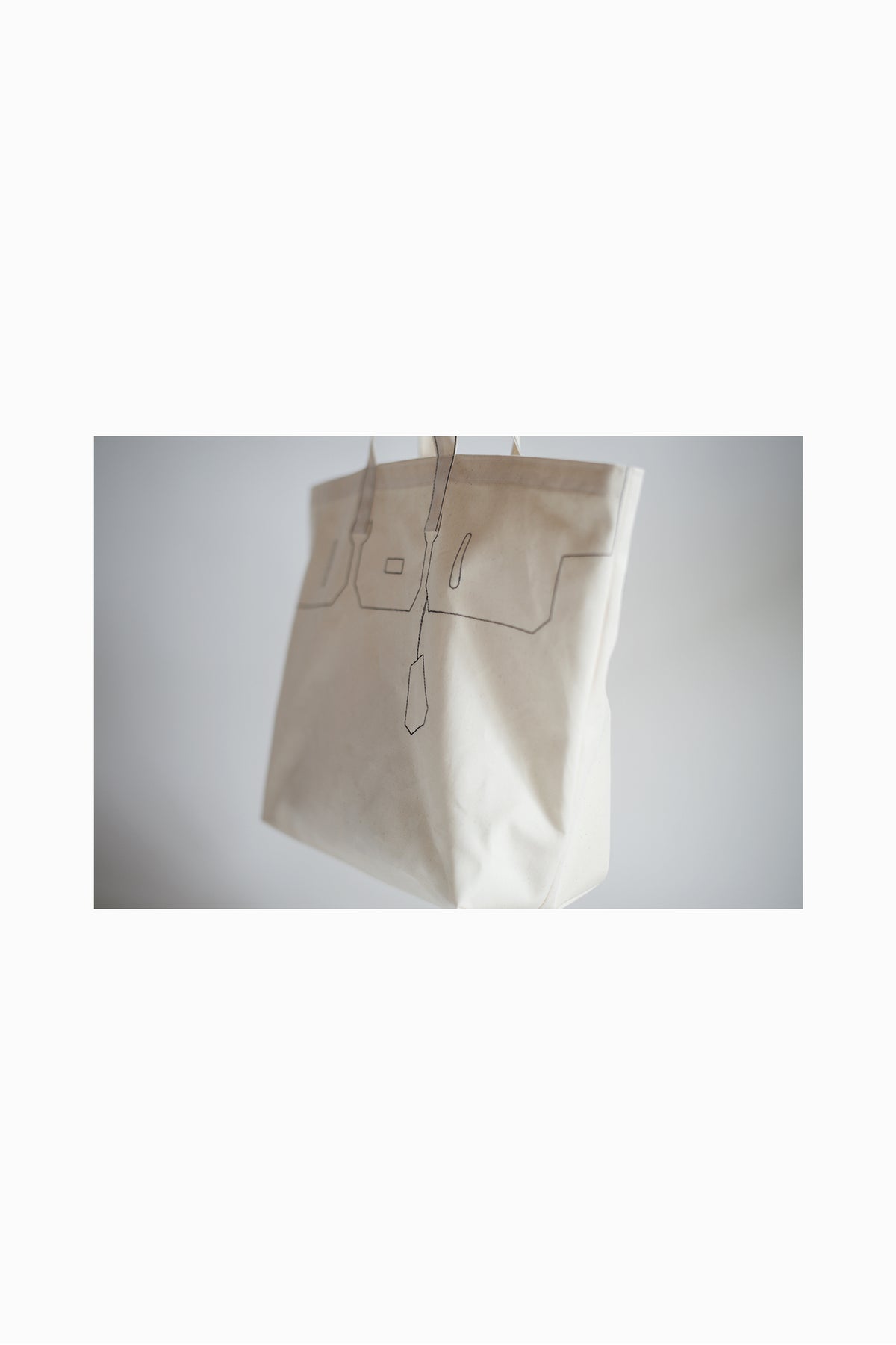 EESETT&Co 　トートバッグ　ナチュラル　斜め