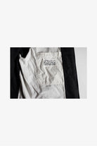 EESETT&Co 　ジップブルゾン　グレーストライプ　内ポケット　タグ